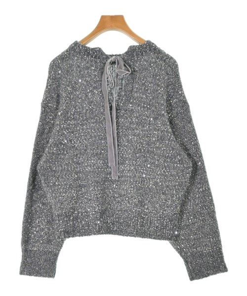 VERMEIL par iena（ヴェルメイユパーイエナ）ニット・セーター グレー サイズ:F レディース/2200664535056