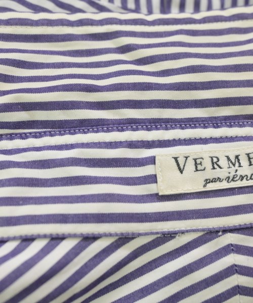 VERMEIL par iena（ヴェルメイユパーイエナ）カジュアルシャツ 紫 サイズ:36(S位) レディース/2200669746020