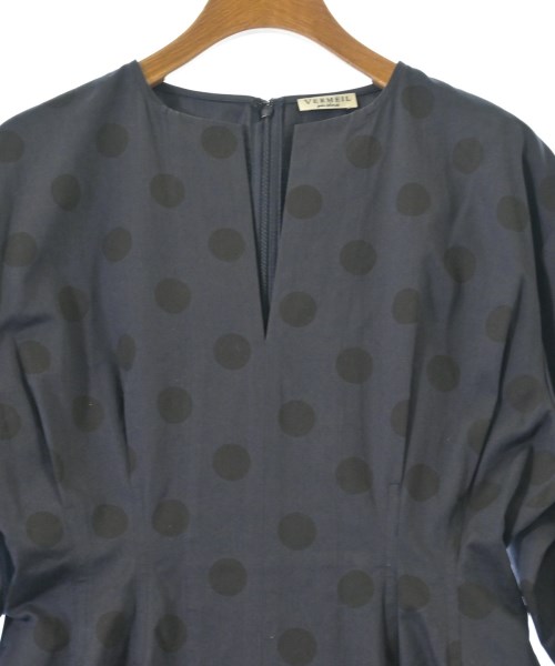 VERMEIL par iena（ヴェルメイユパーイエナ）ワンピース 紺 サイズ:36(S位) レディース/2200667593015