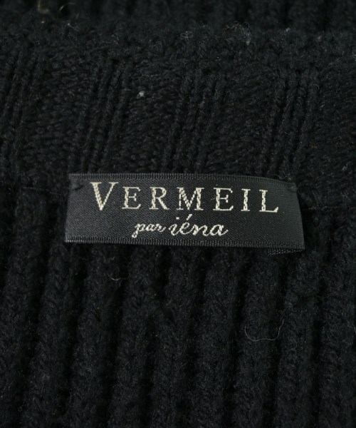 VERMEIL par iena（ヴェルメイユパーイエナ）カーディガン 黒 サイズ:F レディース/2200728296022