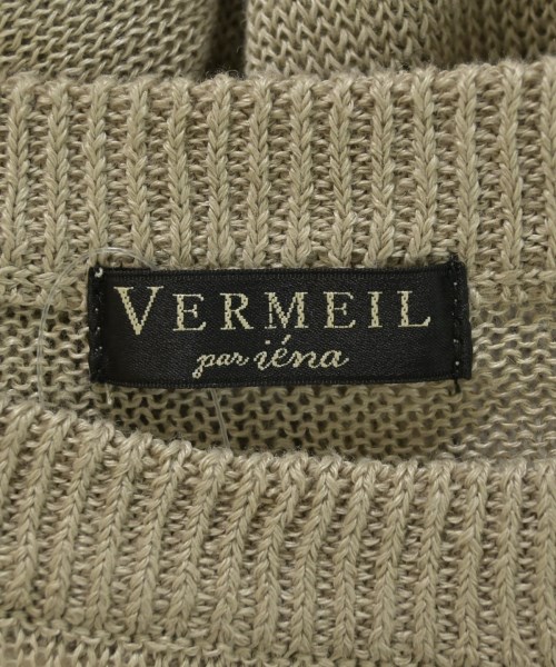VERMEIL par iena（ヴェルメイユパーイエナ）ニット・セーター ベージュ サイズ:F レディース/2200718619046
