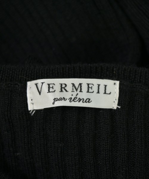 VERMEIL par iena（ヴェルメイユパーイエナ）ニット・セーター 黒 サイズ:F レディース/2200720178081
