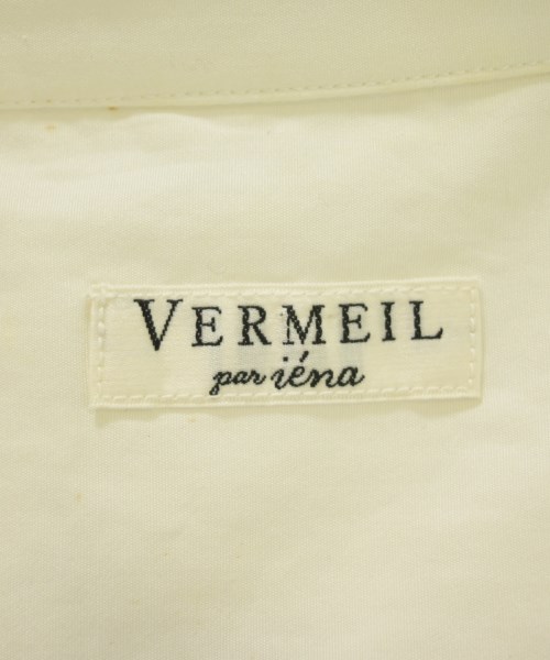 VERMEIL par iena（ヴェルメイユパーイエナ）カジュアルシャツ 白 サイズ:F レディース/2200724020010