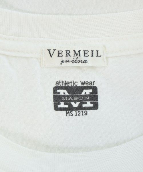 VERMEIL par iena（ヴェルメイユパーイエナ）Tシャツ・カットソー 白 サイズ:F レディース/2200676986075