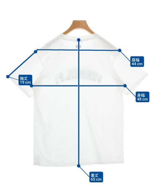 VERMEIL par iena（ヴェルメイユパーイエナ）Tシャツ・カットソー 白 サイズ:F レディース/2200676986075