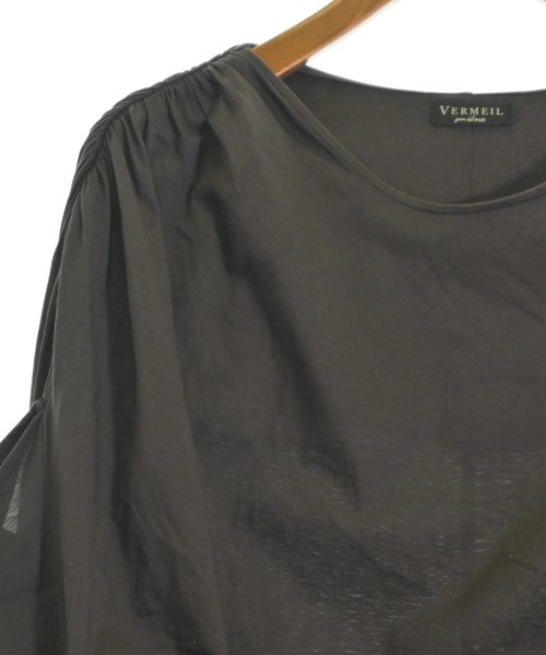 VERMEIL par iena（ヴェルメイユパーイエナ）ブラウス 茶 サイズ:F レディース/2200685875056