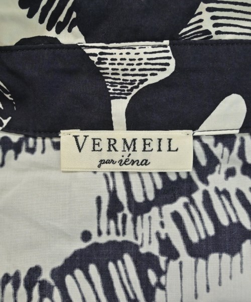 VERMEIL par iena（ヴェルメイユパーイエナ）シャツワンピース 黒 サイズ:F レディース/2200686512028