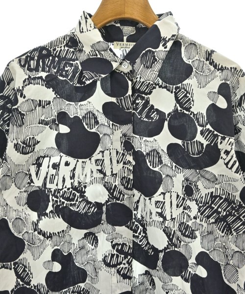 VERMEIL par iena（ヴェルメイユパーイエナ）シャツワンピース 黒 サイズ:F レディース/2200686512028