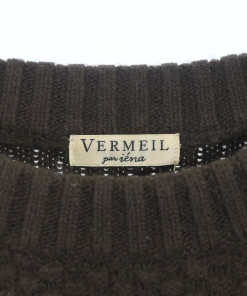 VERMEIL par iena（ヴェルメイユパーイエナ）ニット・セーター 茶 サイズ:F レディース/2200681606029
