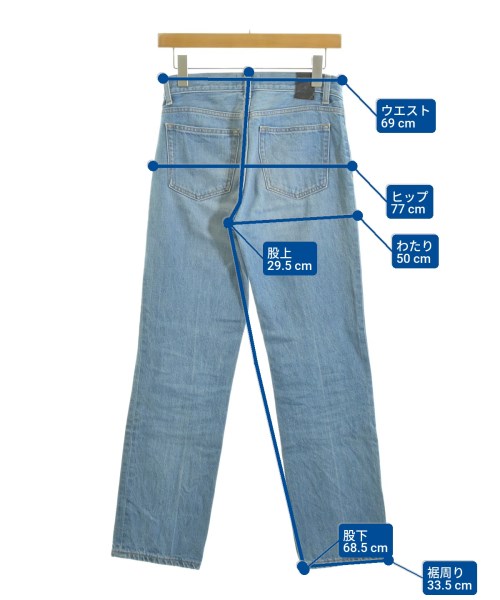 NAILS（ネイル）デニムパンツ 青 サイズ:23(XS位) レディース/2200675959025