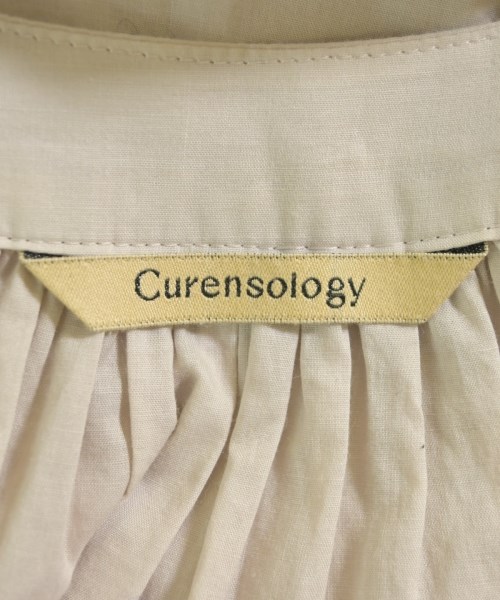 Curensology（カレンソロジー）シャツワンピース ベージュ サイズ:F レディース/2200632181063