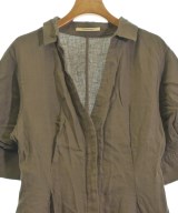 Curensology（カレンソロジー）シャツワンピース 茶 サイズ:F レディース/2200634351136