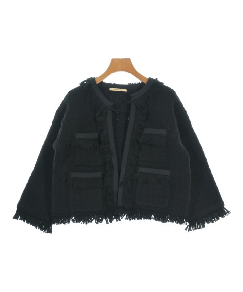 Curensology(カレンソロジー)カーディガン 黒 サイズ:F/2200644748568