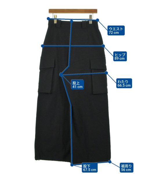 Curensology（カレンソロジー）カーゴパンツ 黒 サイズ:38(M位) レディース/2200621016055