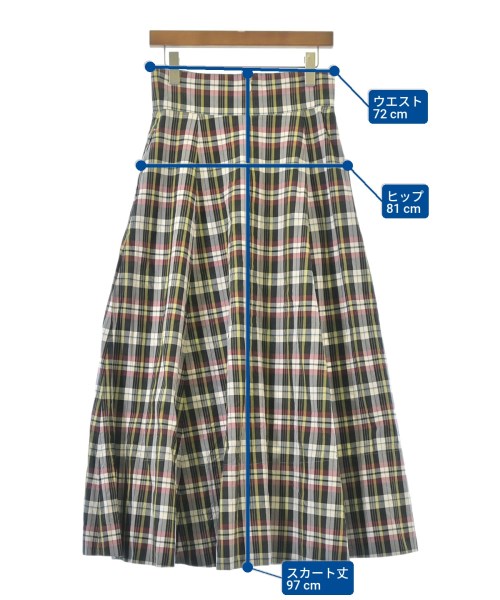 Curensology（カレンソロジー）ロング・マキシ丈スカート 白 サイズ:38(M位) レディース/2200622672076