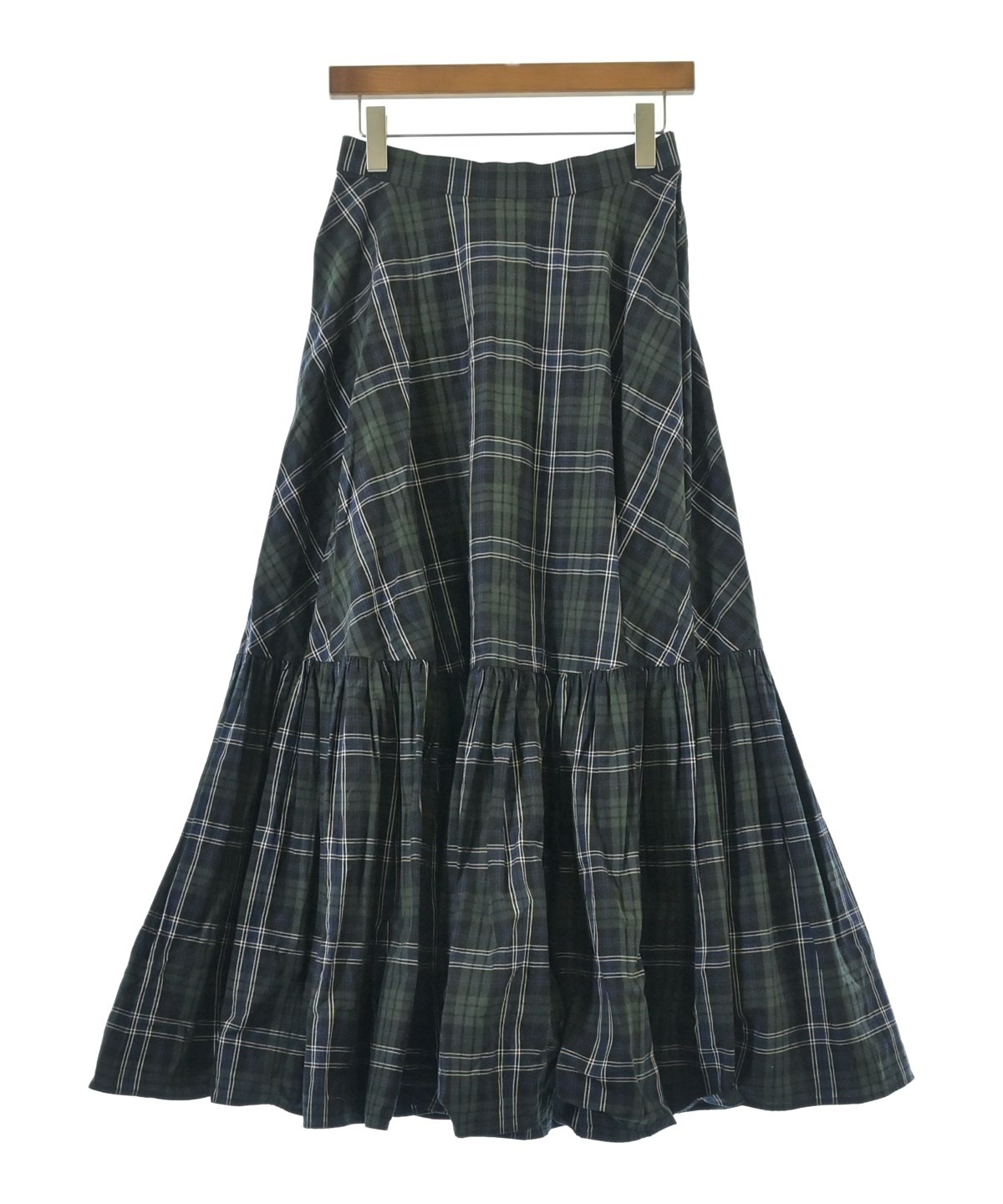 Curensology（カレンソロジー）ロング・マキシ丈スカート 緑 サイズ:38