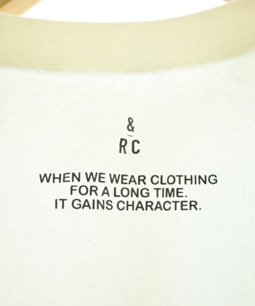 &RC（アンドアールシー）Tシャツ・カットソー 白 サイズ:F レディース/2200607746129