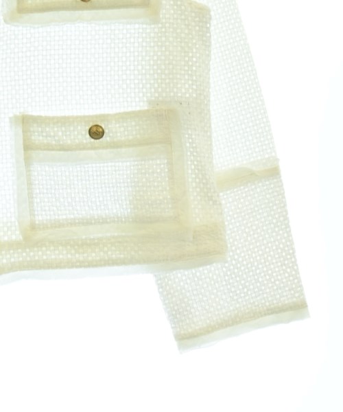 Curensology（カレンソロジー）ノーカラージャケット 白 サイズ:F レディース/2200615090214