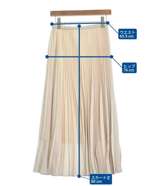 DRESSTERIOR（ドレステリア）ロング・マキシ丈スカート ベージュ サイズ:38(M位) レディース/2200627113109