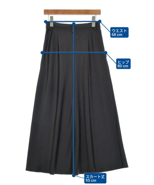 Curensology（カレンソロジー）ロング・マキシ丈スカート 黒 サイズ:38(M位) レディース/2200616515587
