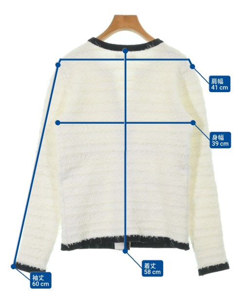 Curensology（カレンソロジー）カーディガン 白 サイズ:F レディース/2200631398080