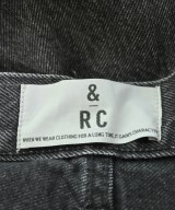 &RC（アンドアールシー）デニムパンツ 黒 サイズ:38(M位) レディース/2200607495034