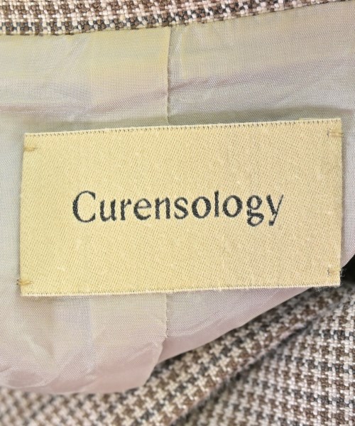 Curensology（カレンソロジー）カジュアルジャケット 茶 サイズ:F レディース/2200617497011