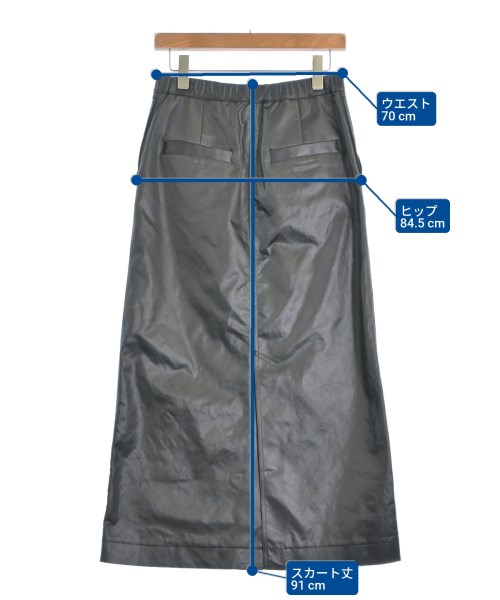 Curensology（カレンソロジー）ロング・マキシ丈スカート 黒 サイズ:38(M位) レディース/2200618873012