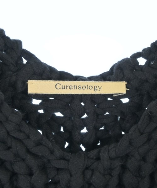 Curensology（カレンソロジー）ベスト/ノースリーブ 黒 サイズ:F レディース/2200675964135