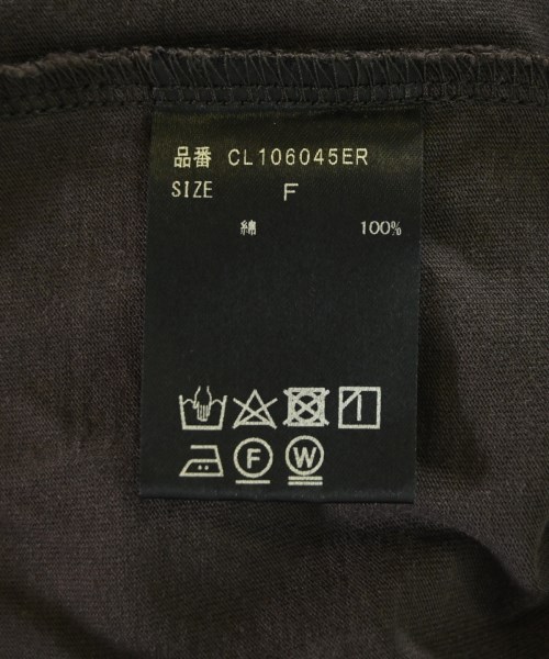 Curensology（カレンソロジー）Tシャツ・カットソー 茶 サイズ:F レディース/2200695650070