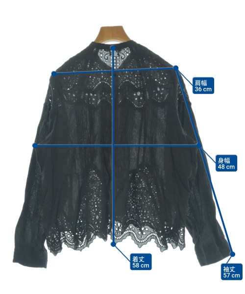 Curensology（カレンソロジー）ブラウス 黒 サイズ:F レディース/2200646481036