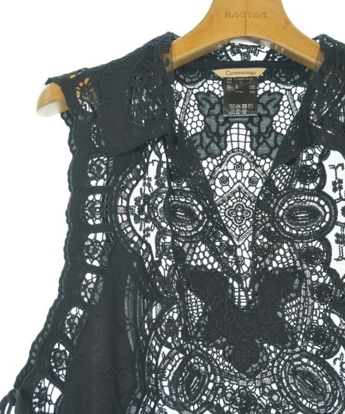 Curensology（カレンソロジー）ベスト 黒 サイズ:F レディース/2200650433168