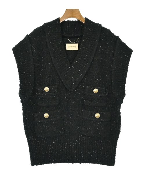 Curensology(カレンソロジー)ベスト 黒 サイズ:F/2200657640019