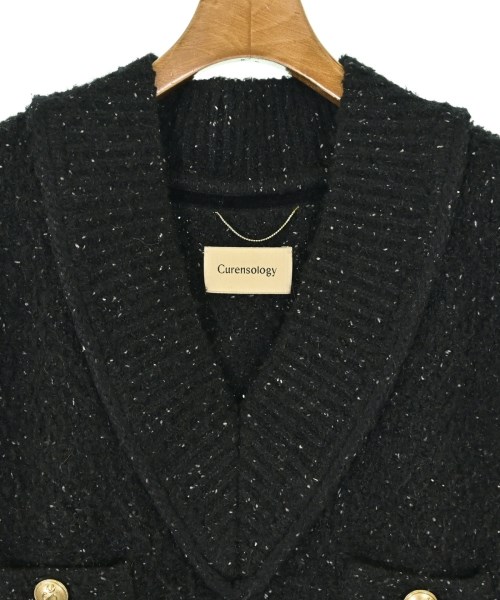 Curensology（カレンソロジー）ベスト 黒 サイズ:F レディース/2200657640019