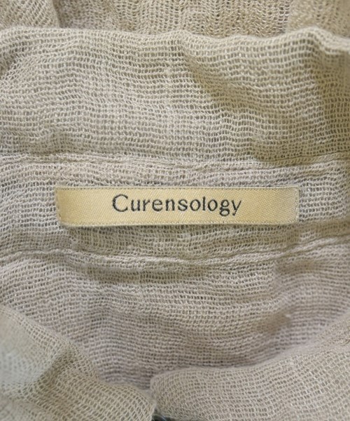 Curensology（カレンソロジー）カジュアルシャツ ベージュ サイズ:F レディース/2200706375138