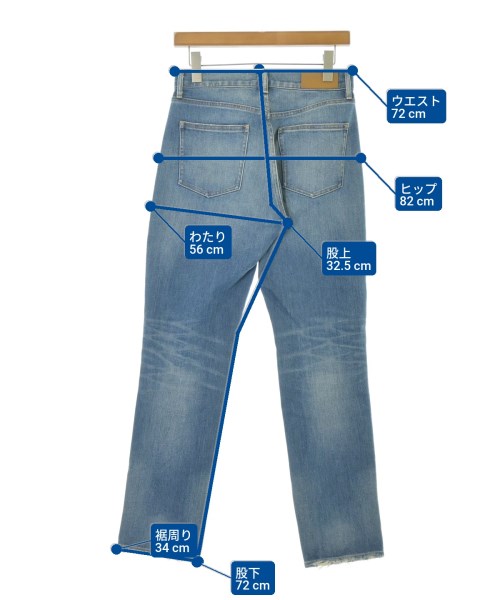 Curensology（カレンソロジー）デニムパンツ 青 サイズ:38(M位) レディース/2200645445138