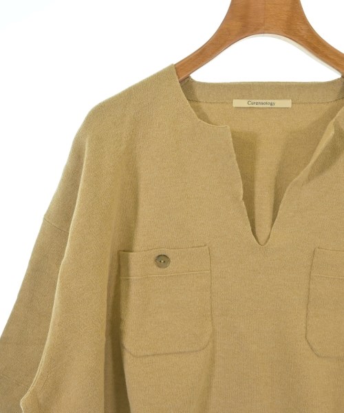 Curensology（カレンソロジー）ニット・セーター ベージュ サイズ:F レディース/2200639071282