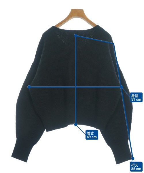 Curensology（カレンソロジー）ニット・セーター 黒 サイズ:F レディース/2200643102026