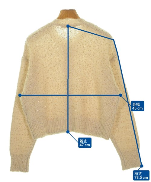 Curensology（カレンソロジー）カーディガン ベージュ サイズ:F レディース/2200648641056