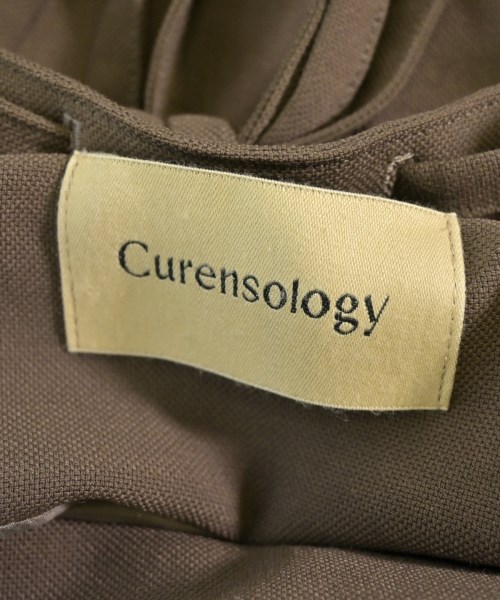Curensology（カレンソロジー）ワンピース 茶 サイズ:F レディース/2200705940092