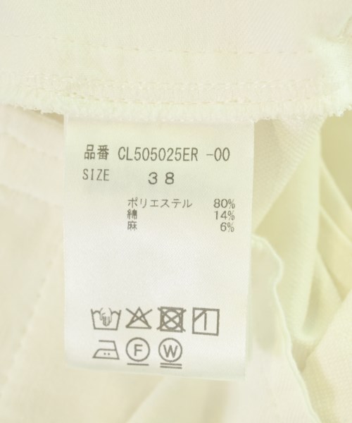 Curensology（カレンソロジー）スラックス 白 サイズ:38(M位) レディース/2200705119047