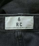 &RC（アンドアールシー）デニムパンツ 黒 サイズ:38(M位) レディース/2200707082011