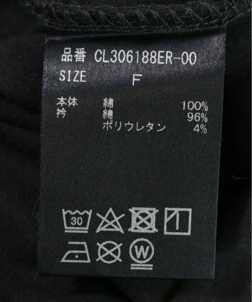 Curensology（カレンソロジー）Tシャツ・カットソー 黒 サイズ:F レディース/2200681063181