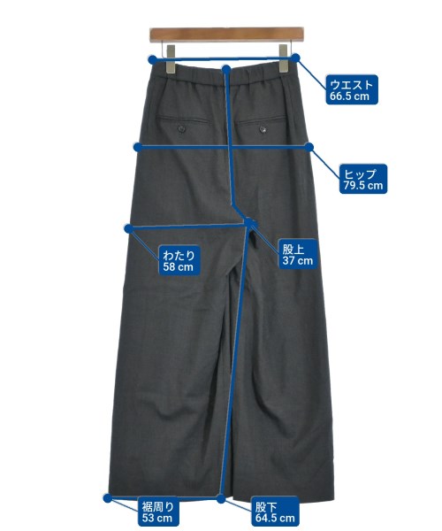 Curensology（カレンソロジー）スラックス グレー サイズ:36(S位) レディース/2200635477088