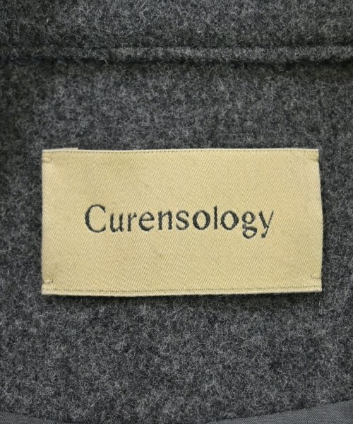 Curensology（カレンソロジー）ピーコート グレー サイズ:F レディース/2200662088011