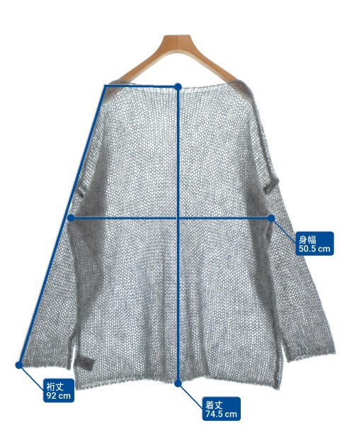 Curensology（カレンソロジー）ニット・セーター グレー サイズ:F レディース/2200662311010