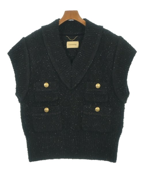 Curensology(カレンソロジー)ベスト 黒 サイズ:F/2200665834035