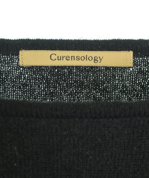 Curensology（カレンソロジー）ニット・セーター 黒 サイズ:F レディース/2200647823149