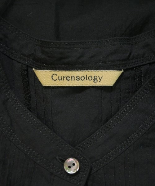 Curensology（カレンソロジー）カジュアルシャツ 黒 サイズ:38(M位) レディース/2200727430366