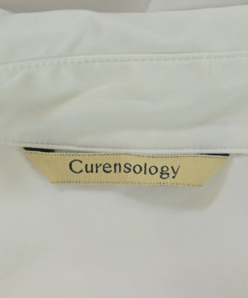 Curensology（カレンソロジー）シャツワンピース 白 サイズ:F レディース/2200683443165